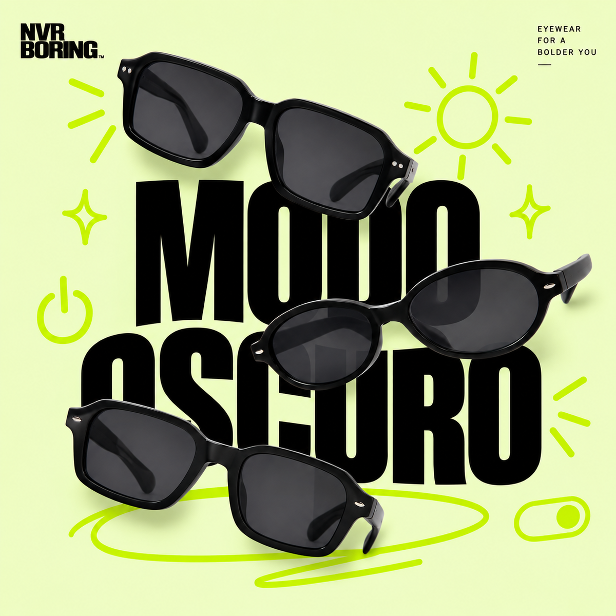Lentes Negros
